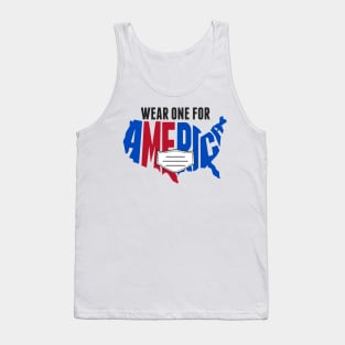 Wear One For Me (dark lettering) Tank Top